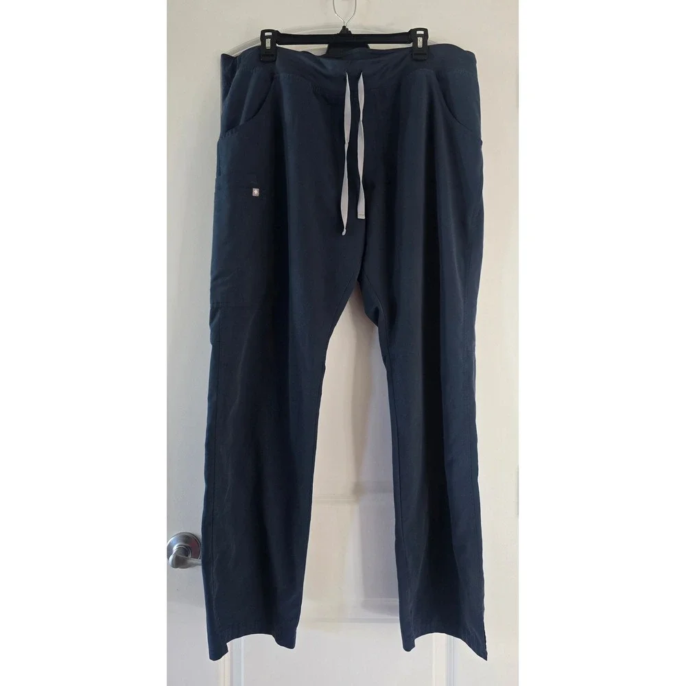 FIGS Technical Collection Blue Scrub Pants XL Tall T21004T Straight Leg Mens